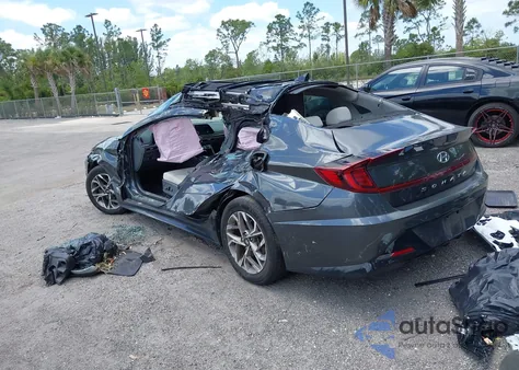 2021 Hyundai Sonata Sel z USA, uszkodzony, nr VIN KMHL14JA5MA151226